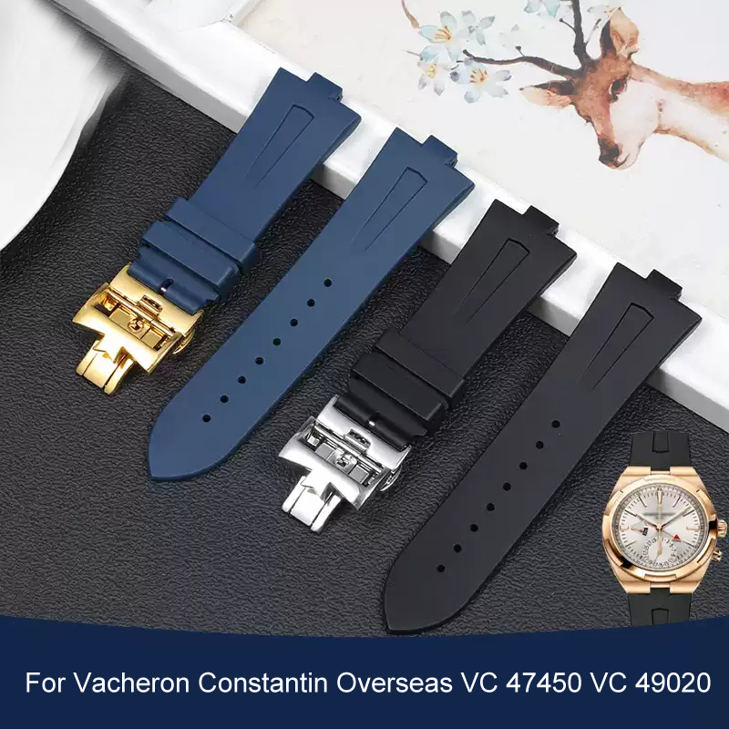 Luxury Watch Vacheron Constantin - Cinturino in gomma siliconica da 25MM-8MM
