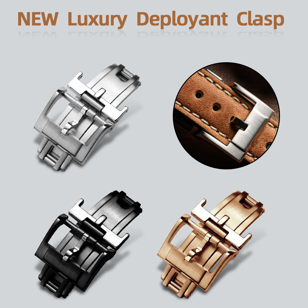 Luxury Watch Online - NUOVO Chiusura Deployante di Lusso 16mm