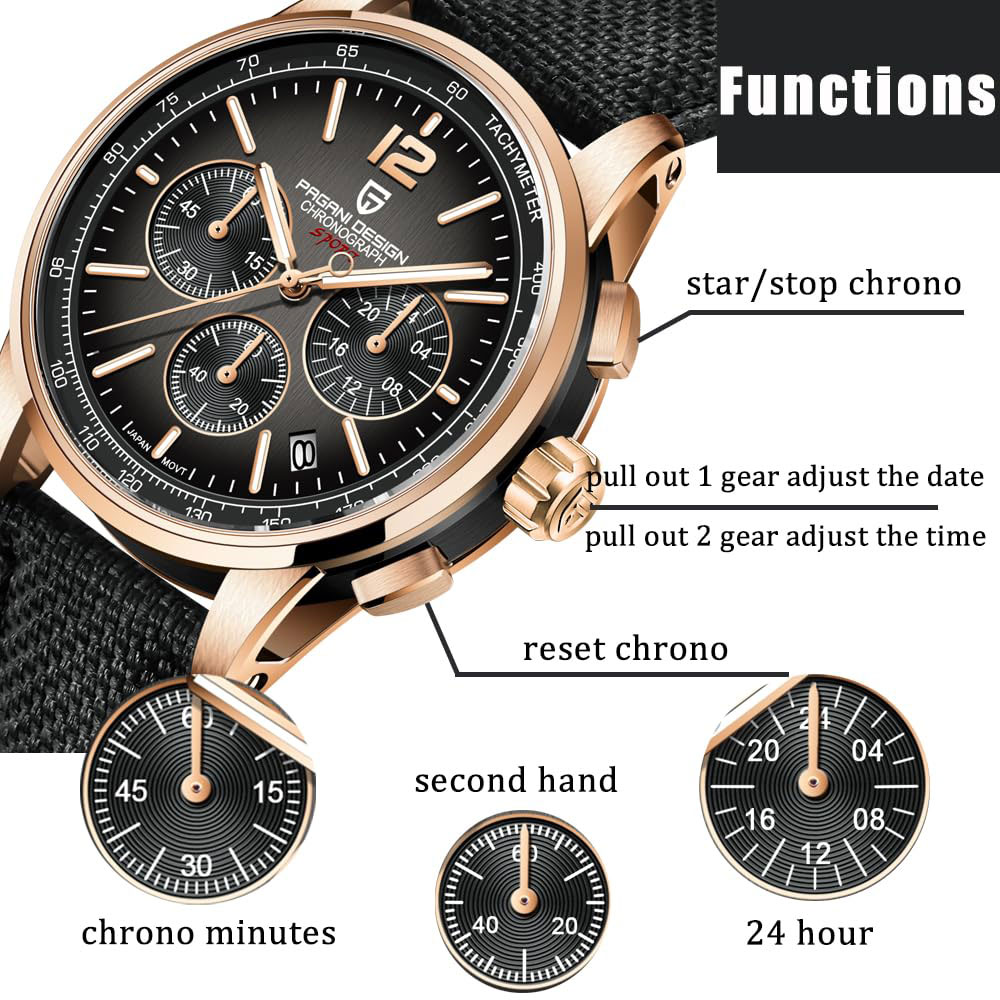 Luxury Watch Uk - PAGANI DESIGN Nuovo orologio da uomo