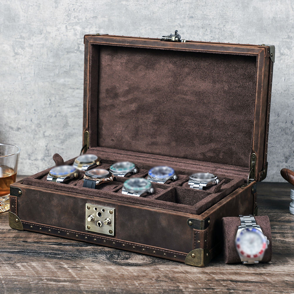 Luxury Watch Case Travel - CONTACT'S FAMILY 8 Custodia per Orologi