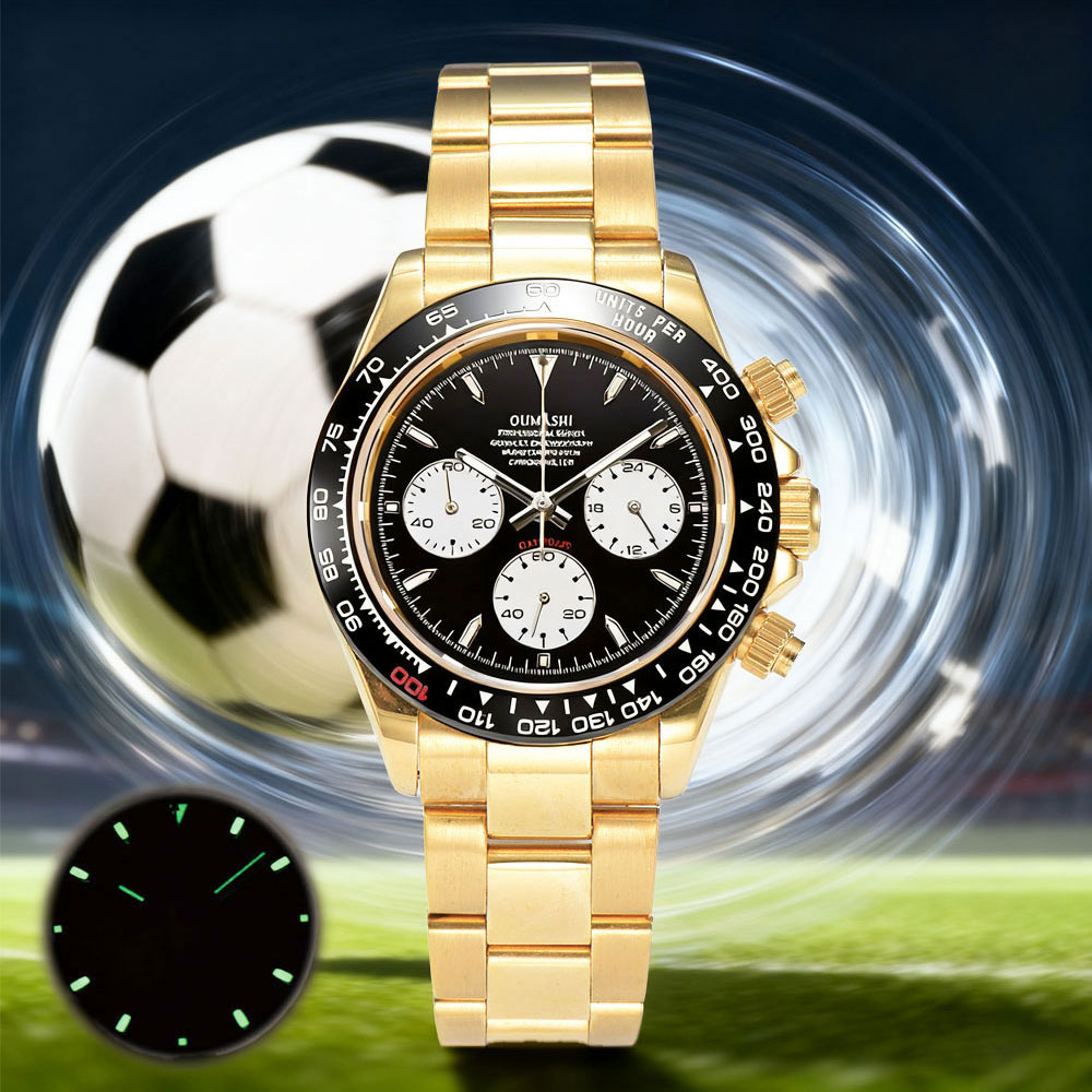 Luxury Watch Gold - Orologio da uomo personalizzato in oro