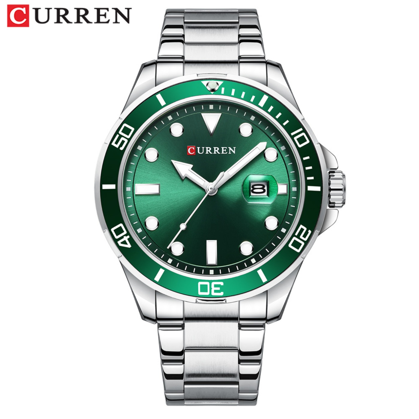 CURREN Nuova Serie Green Water - Luxury Quartz Watch Brands recensione e prezzo