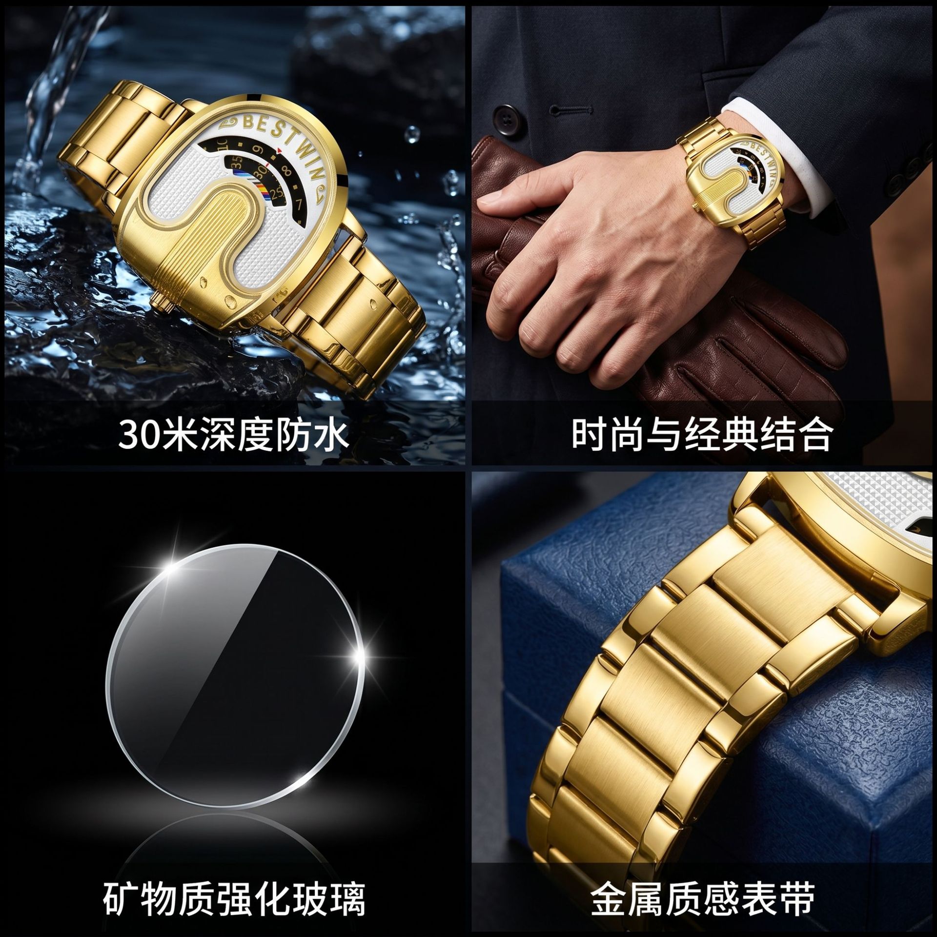 Orologi di Lusso per Uomo di M - Luxury Watch Gold recensione e prezzo