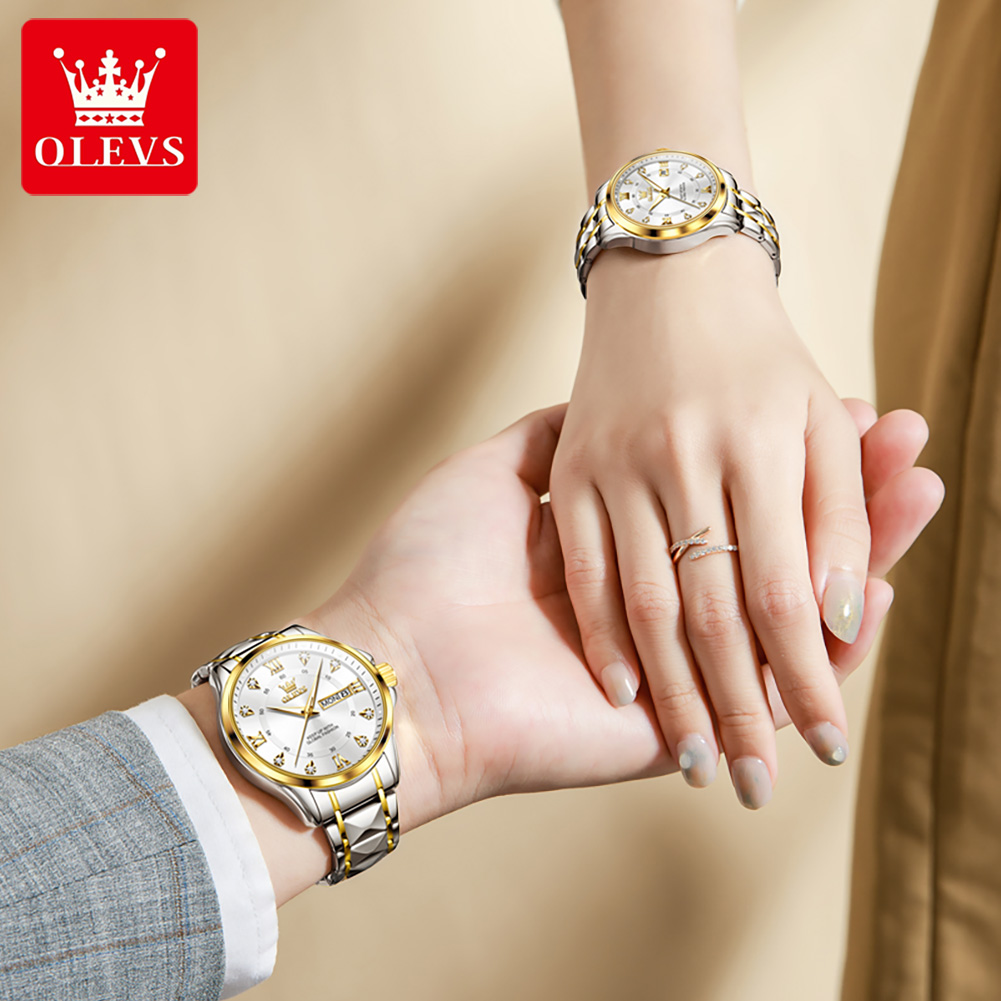 OLEVS 2906 Orologio da coppia  - Luxury Watch Wallpaper recensione e prezzo