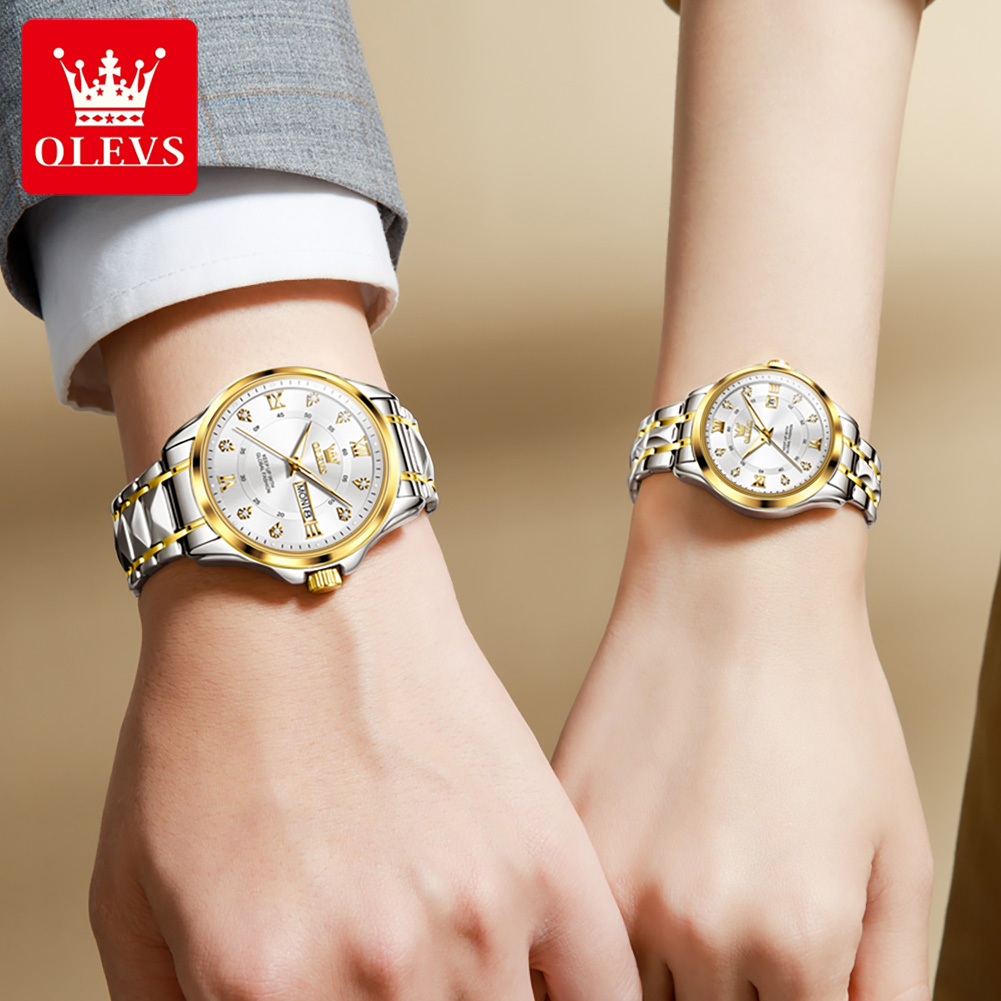 OLEVS 2906 Orologio da coppia  - Luxury Watch Wallpaper recensione e prezzo