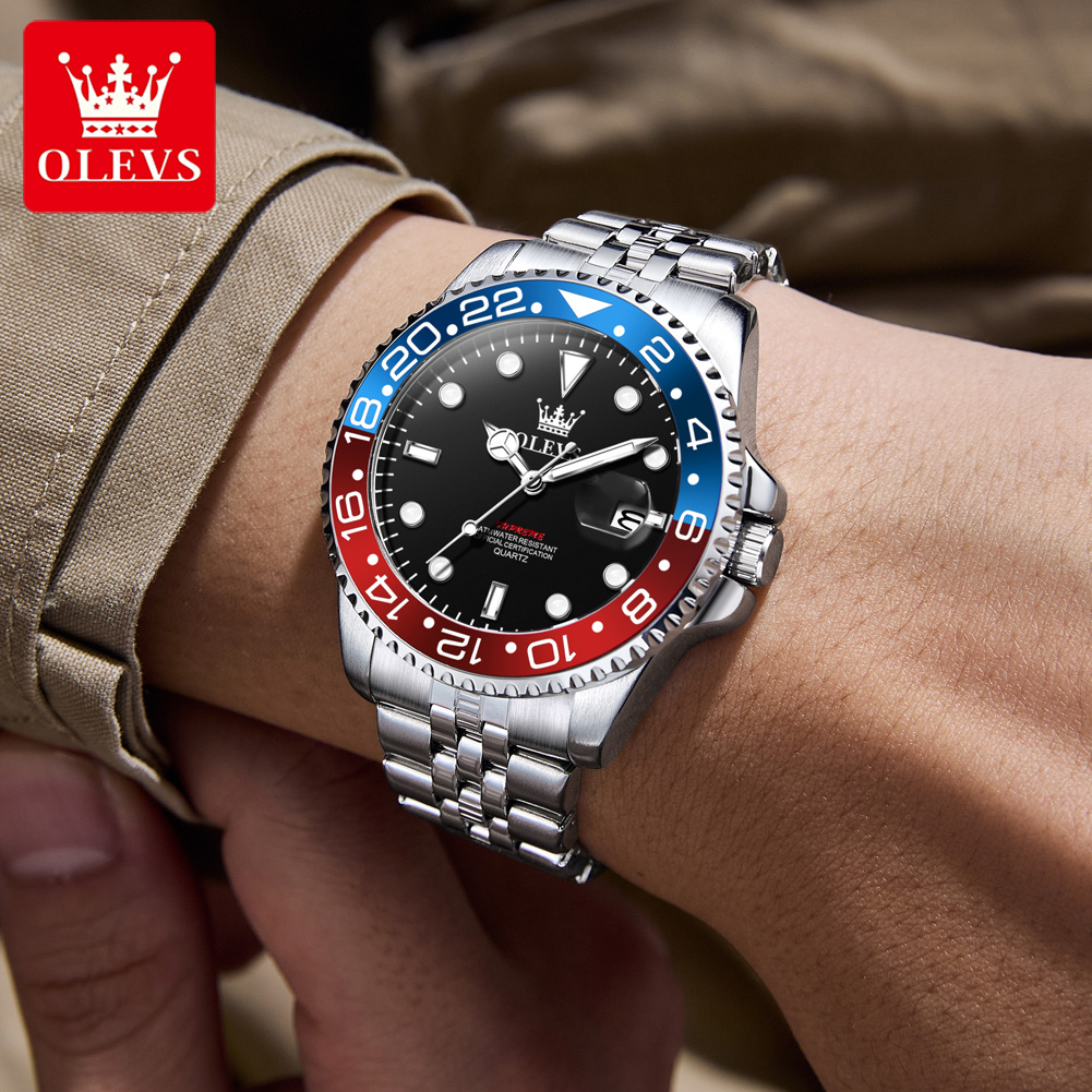 OLEVS 5657 Orologio da Uomo Or - Luxury Quartz Watch Brands recensione e prezzo