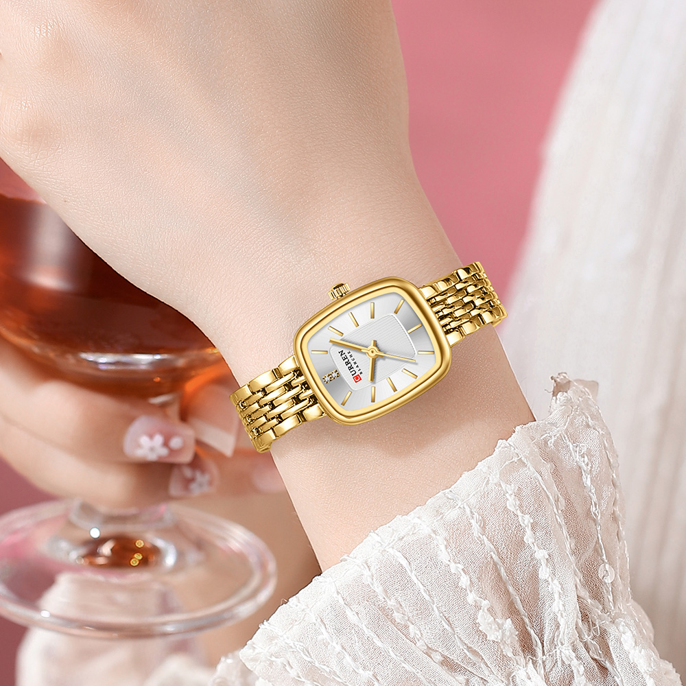 CURREN New Fashion Acciaio ino - Luxury Watch Gold recensione e prezzo