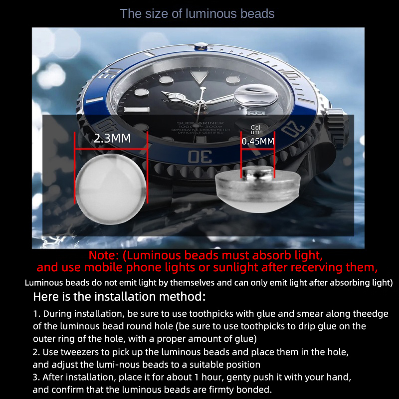 2.3x0.45mm Pip Luminoso Per Se - Luxury Watch Online recensione e prezzo