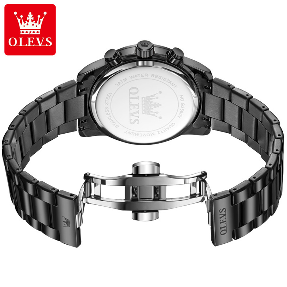 OLEVS Orologi da uomo di moda  - Luxury Quartz Watch Brands recensione e prezzo