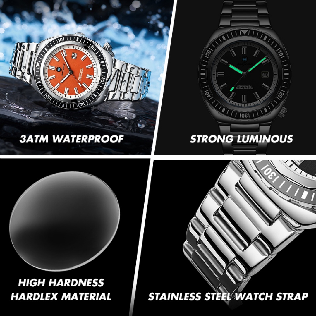 PAAZOMU Orologio da Uomo di Ma - Luxury Watch Nice recensione e prezzo