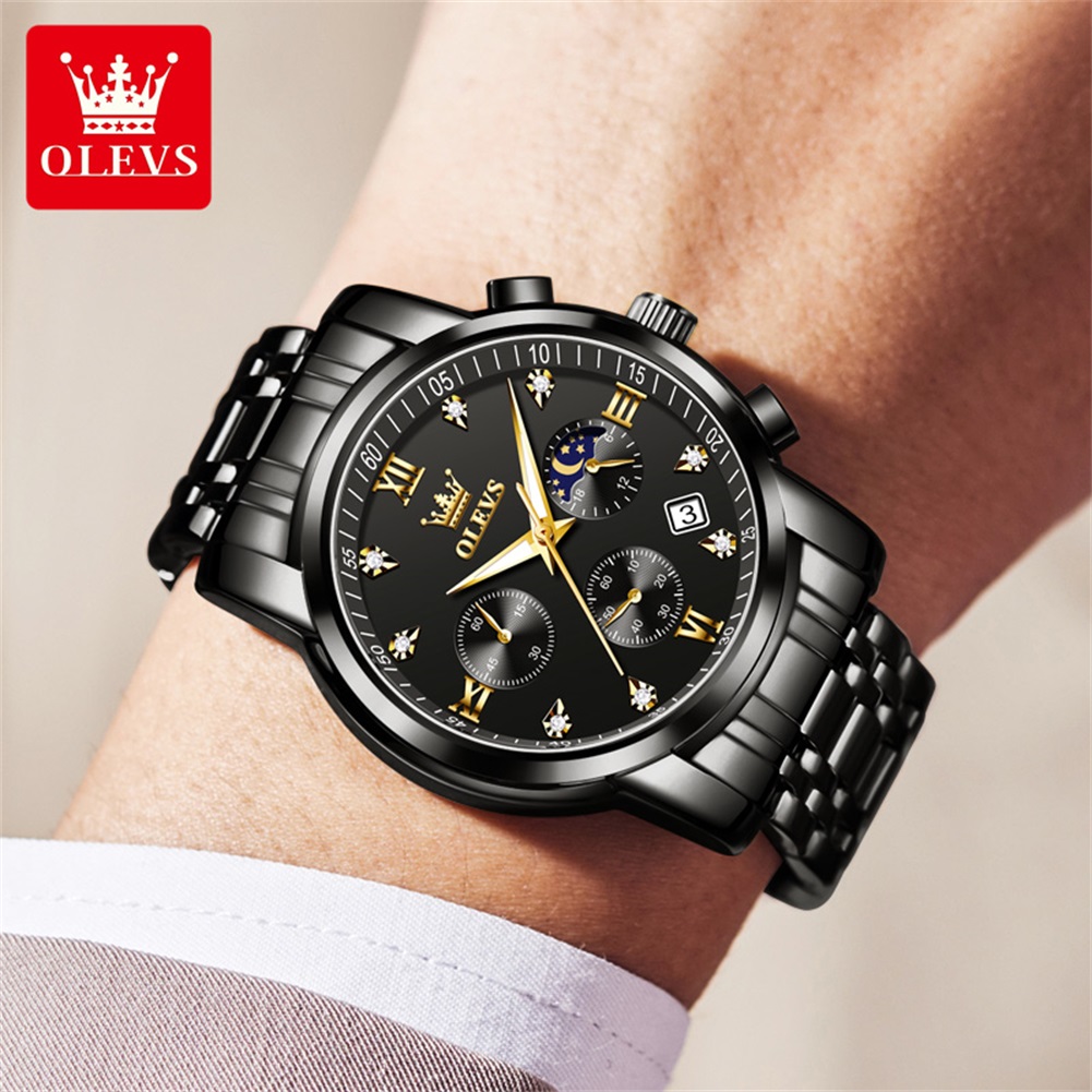 OLEVS Orologi da uomo popolari - Luxury Watch Uk recensione e prezzo