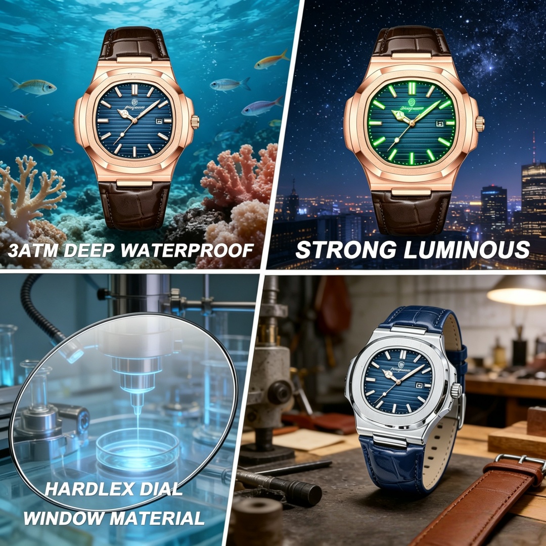 PAAZOMU Orologio da uomo quadr - Luxury Watch Nice recensione e prezzo