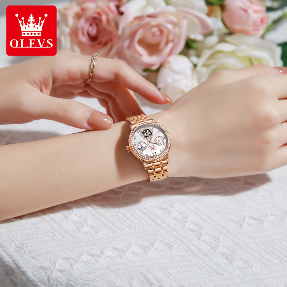 OLEVS Orologi da donna Top Bra - Luxury Quartz Watch Brands recensione e prezzo