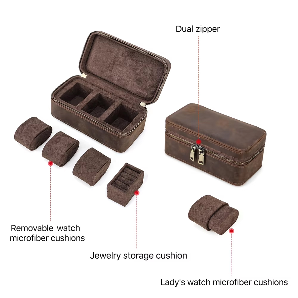 Scatola Porta Orologi di Lusso - Luxury Watch Case Travel recensione e prezzo