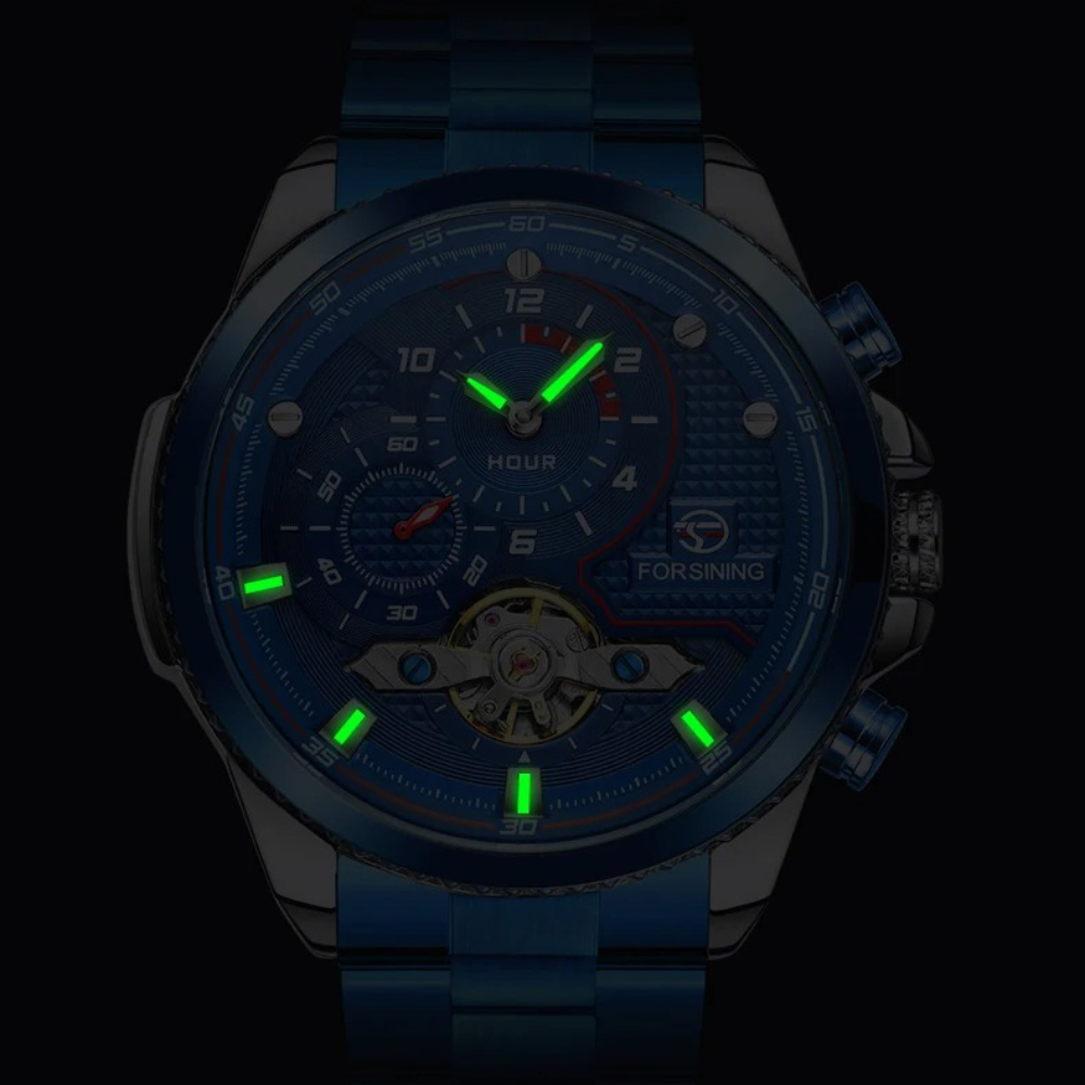 Orologi meccanici maschili blu - Luxury Watch Nice recensione e prezzo